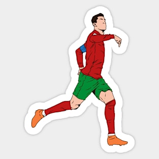 strongest footballer Sticker